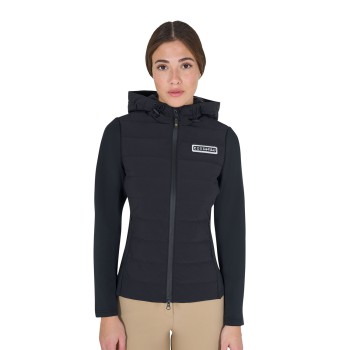 TECHNISCHE DAUNENJACKE MIT KAPUZE FÜR DAMEN