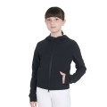 SLIM FIT KINDER-SOFTSHELLJACKE AUS TECHNISCHEM STOFF