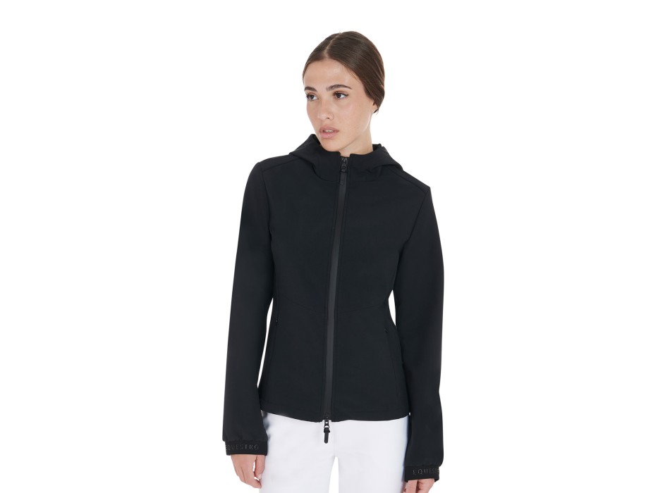 SLIM FIT SOFTSHELL-JACKE FÜR DAMEN MIT VERDECKTEN TASCHEN