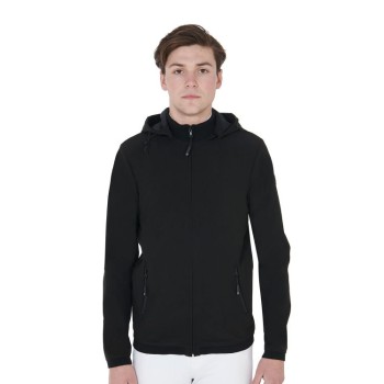 SLIM FIT WINDDICHTE HERREN-SOFTSHELL-JACKE