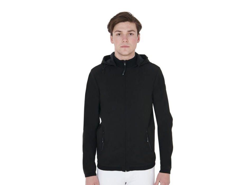 SLIM FIT WINDDICHTE HERREN-SOFTSHELL-JACKE