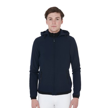 SLIM FIT HERREN-SOFTSHELLJACKE MIT FLEECE-INTERIEUR