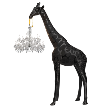 VERLIEBTE GIRAFFE INNEN (H 4m) 19002WH QEEBOO