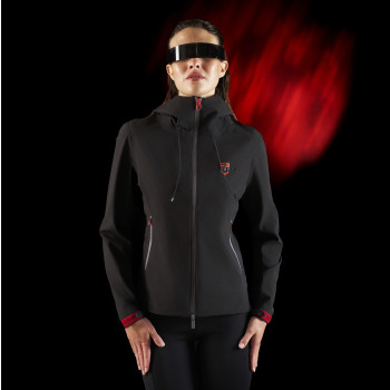 Equestro Ridertechnology wasserdichte Softshell-Shell für Damen mit Reißverschluss