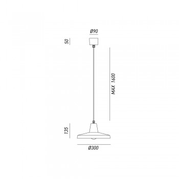 Pendelleuchte OFFICINA 268.01.FF IL FANALE