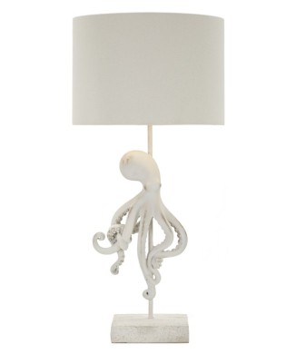 WEISSE OCTOPUS-TISCHLAMPE