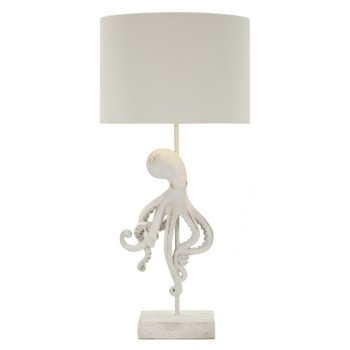 WEISSE OCTOPUS-TISCHLAMPE