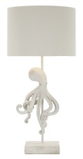 WEISSE OCTOPUS-TISCHLAMPE