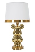 GOLDENE TEDDYBÄR-TISCHLAMPE