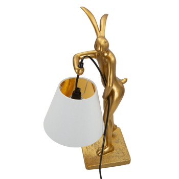 TISCHLAMPE MIT HASE-STÄNDER