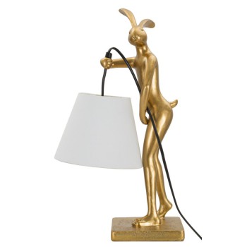 TISCHLAMPE MIT HASE-STÄNDER