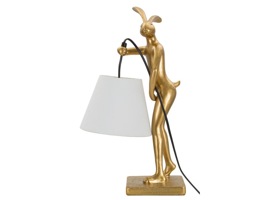 TISCHLAMPE MIT HASE-STÄNDER