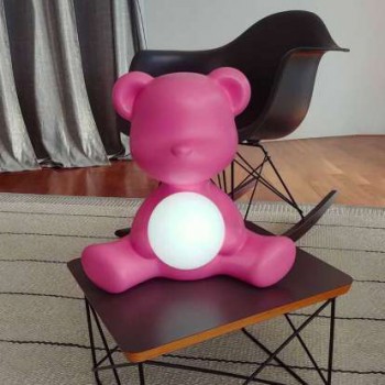 TEDDY-MÄDCHEN-LAMPE MIT WIEDERAUFLADBARE LED 25001 QEEBOO