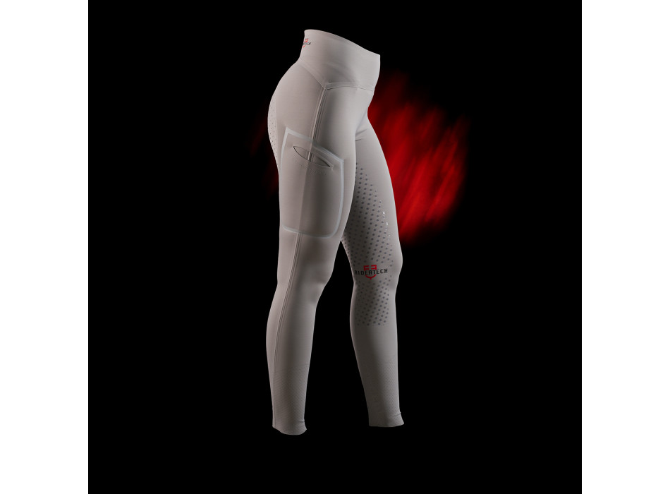 Equestro Ridertechnology Damen-Leggings mit hoher Taille und vollem Grip