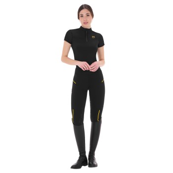 SLIM-FIT-LEGGINGS FÜR DAMEN MIT MICRO-Mesh-EINSÄTZEN