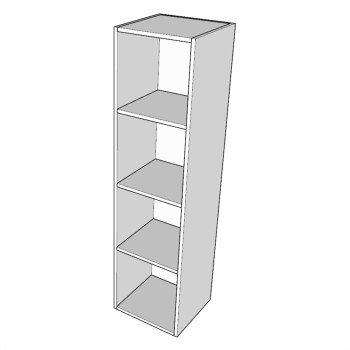 Mod.Kentaro Sofà 1/2 - Bett 120 Kentaro Sofa Esche weiß mit Säule - Hängeschrank mit Oberlicht - Hängeschrank über Säule