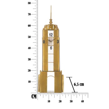 Empire-Gebäude-Wanduhr