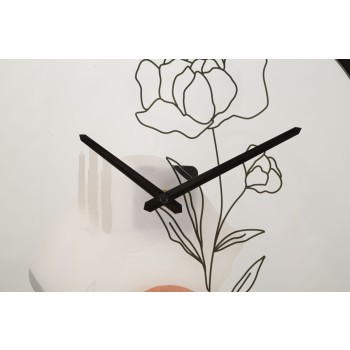 BLUMEN-WANDUHR -A-