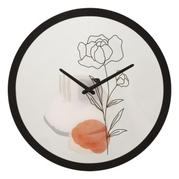 BLUMEN-WANDUHR -A-