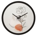 BLUMEN-WANDUHR -A-