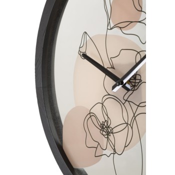 BLUMEN-WANDUHR -B-