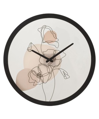 BLUMEN-WANDUHR -B-