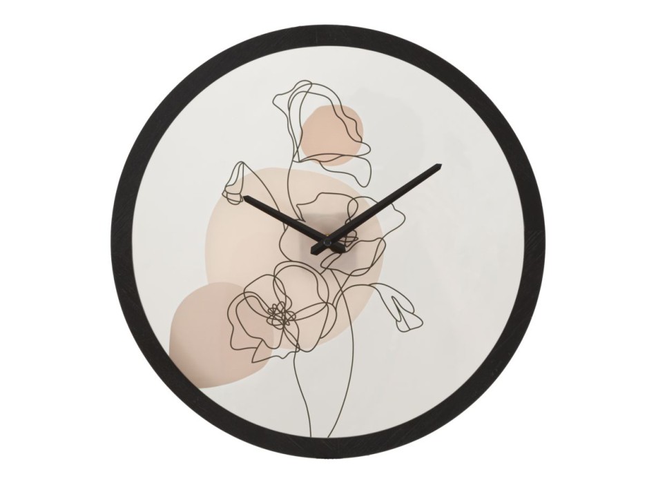 BLUMEN-WANDUHR -B-