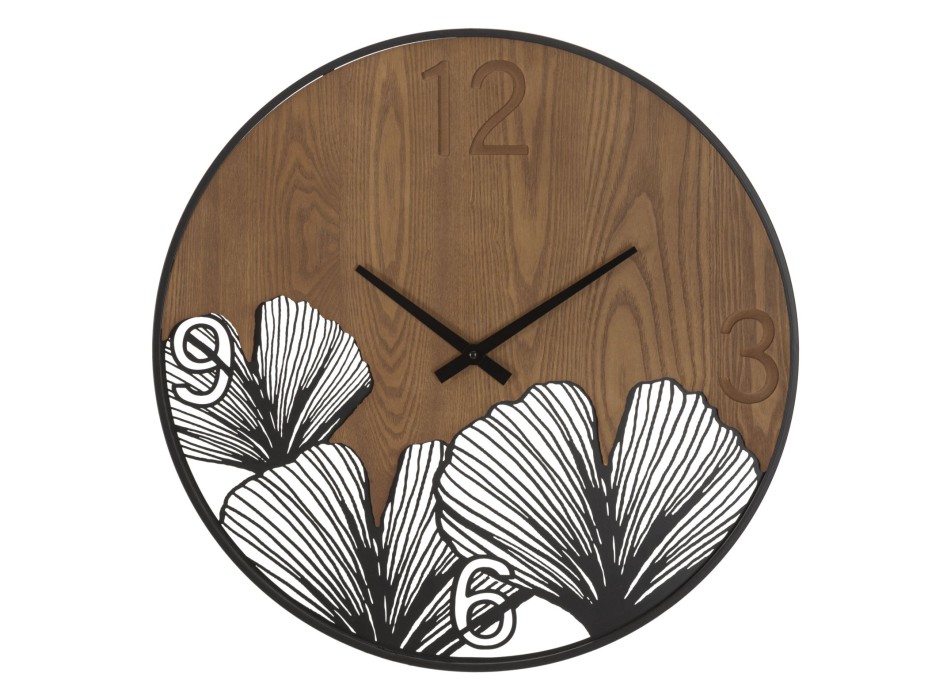 SUPER WANDUHR AUS HOLZ/BLATT