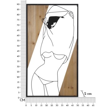 STREIFENWANDPANEEL -B- EISEN UND HOLZ