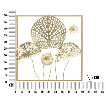 GOLDBLUMEN EISENPANEL