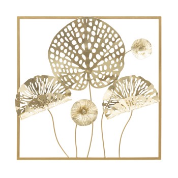 GOLDBLUMEN EISENPANEL