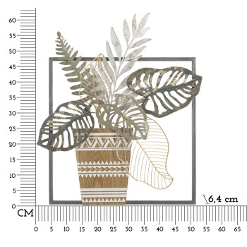 VASE AUS EISENPANEL