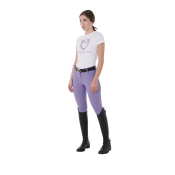 SLIM-FIT-SOMMERHOSE FÜR DAMEN AUS BI-ELASTISCHEM TECHNISCHEN STOFF