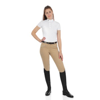 DAMENHOSE DEMETRA AUS STRETCH-BAUMWOLLE