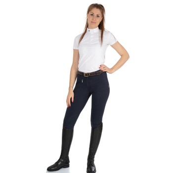 DAMENHOSE SELENE AUS STRETCH-BAUMWOLLE