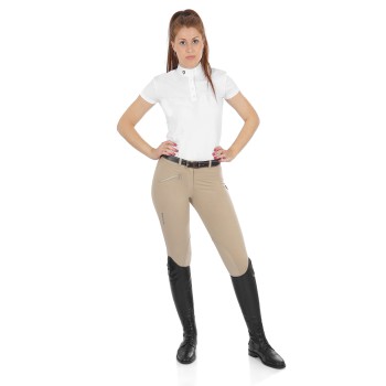 DAMENHOSE SELENE AUS STRETCH-BAUMWOLLE