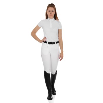 DAMENHOSE MODELL SELENE AUS STRETCH-BAUMWOLLE MIT GRIP