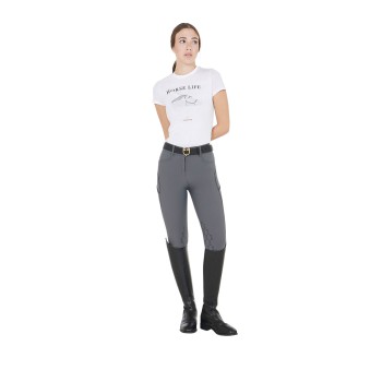 SLIM-FIT-DAMENHOSE MIT KNIEGRIFF