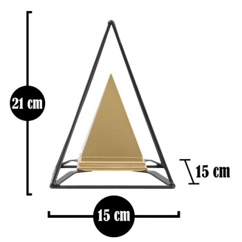 GOLDPYRAMIDE MIT EISEN