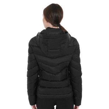 SLIM FIT DAUNENJACKE FÜR DAMEN MIT ABNEHMBARER KAPUZE