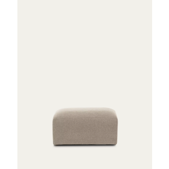 Blok Fußhocker beige