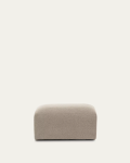 Blok Fußhocker beige