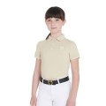 SLIM-FIT-POLOSHIRT FÜR KINDER AUS ANTIBAKTERIELLEM TECHNISCHEN STOFF