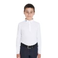 WETTKAMPF-POLO FÜR KINDER, SLIM FIT, DREI KNÖPFE