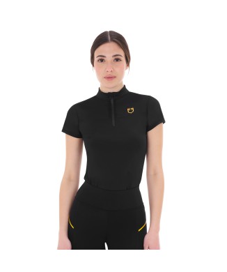 TRAININGSPOLOSHIRT AUS MESH FÜR DAMEN