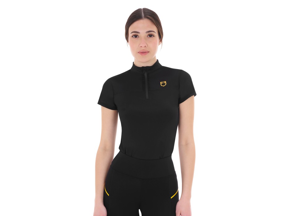 TRAININGSPOLOSHIRT AUS MESH FÜR DAMEN