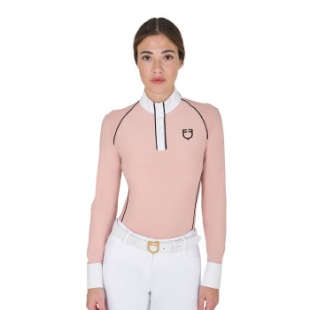 SLIM FIT WETTKAMPF-POLOSHIRT FÜR DAMEN MIT MESH-EINSÄTZEN