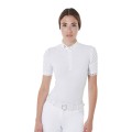 SLIM FIT WETTKAMPF-POLOSHIRT FÜR DAMEN MIT RÜSCHENÄRMELN