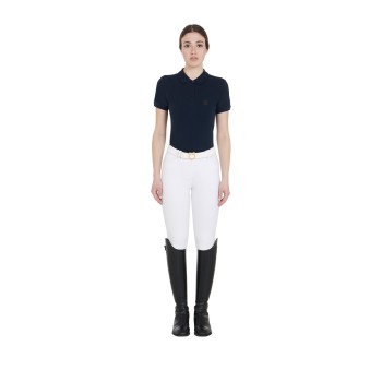 SLIM FIT DAMEN-POLOSHIRT AUS PREMIUM-STRETCH-STOFF