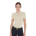 SLIM FIT DAMEN-POLOSHIRT AUS ATMUNGSAKTIVEM STOFF